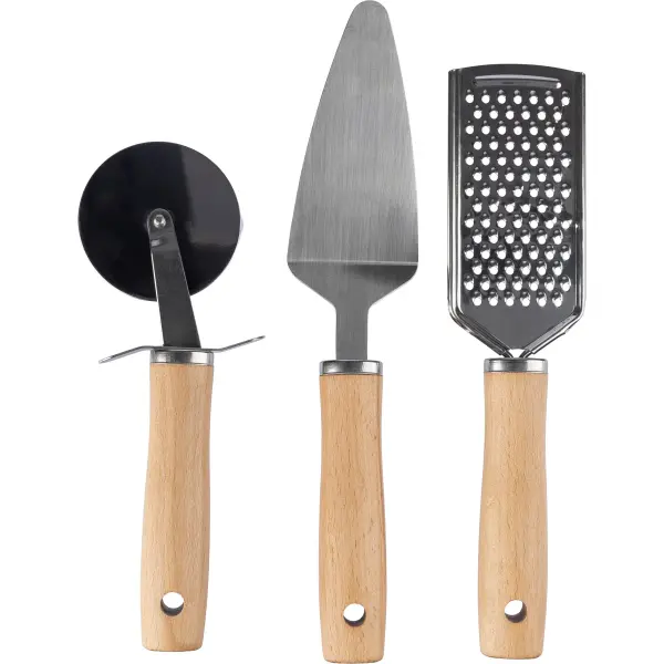 Set utensili cucina SYLVAN in legno personalizzabile - Immagine 5