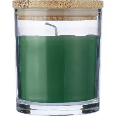 Candela Riven vetro coperchio bambù personalizzabile - Immagine 14
