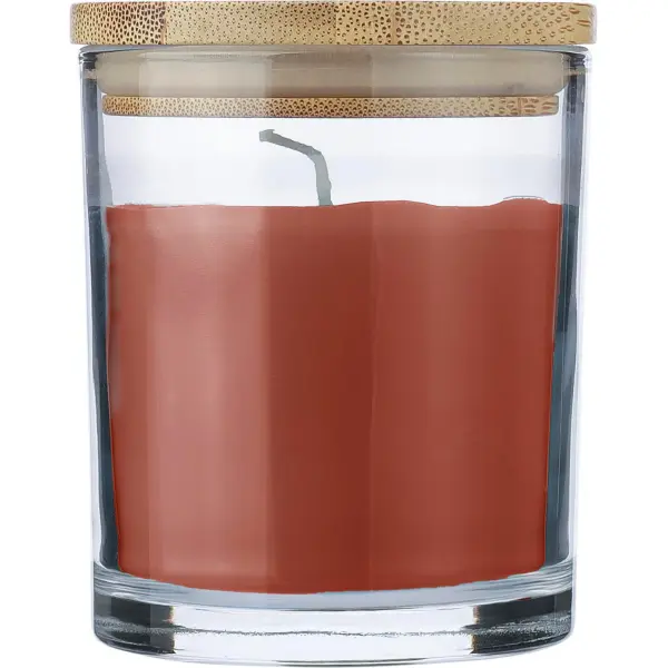 Candela Riven vetro coperchio bambù personalizzabile - Immagine 12