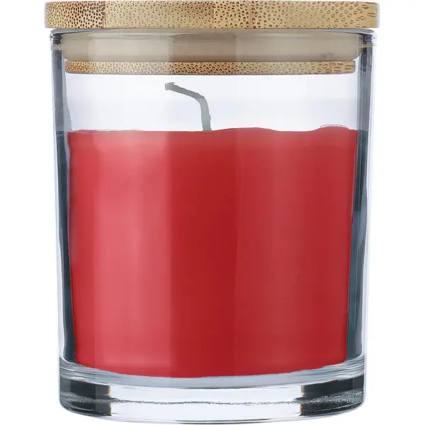 Candela Riven vetro coperchio bambù personalizzabile - Immagine 10