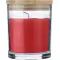 Candela Riven vetro coperchio bambù personalizzabile - Anteprima 10