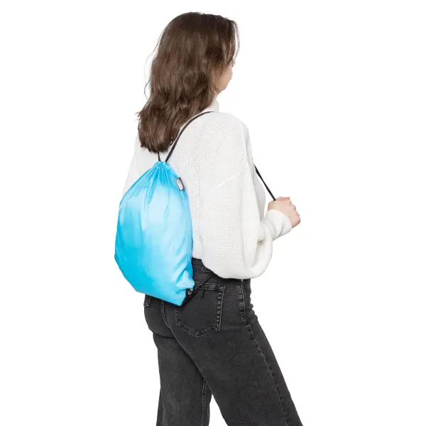 Zaino con coulisse ENRIQUE rPET 5 l personalizzabile - Immagine 3