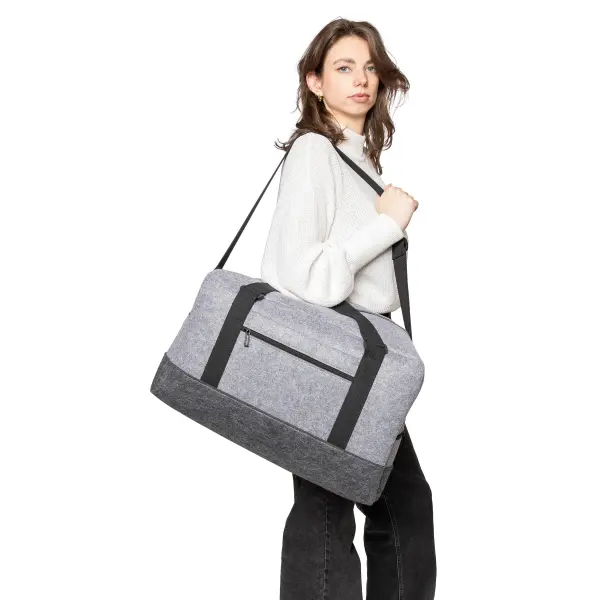 Borsa sportiva CORLISS rPET riciclato personalizzabile - Immagine 3