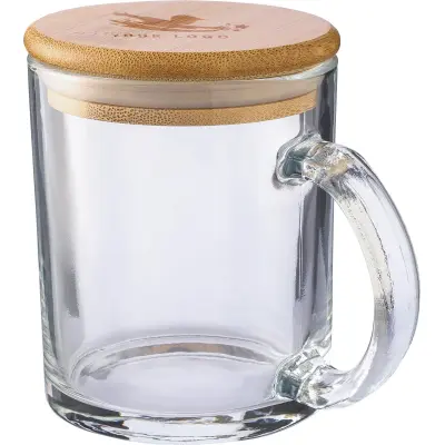 Tazza in vetro ASHLEY 300 ml con stampa - Immagine 2
