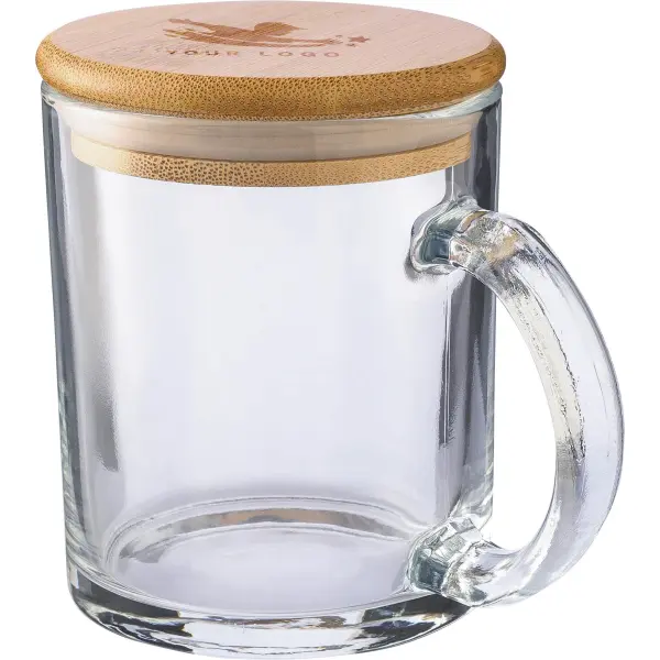Tazza in vetro ASHLEY 300 ml con stampa - Immagine 2