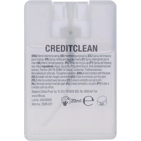 Spray detergente per le mani Creditclean - Immagine 2