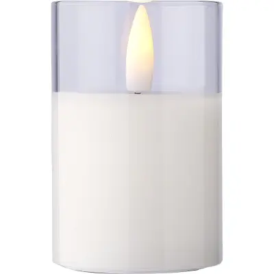 Candela LED SERIN in cera con effetto fiamma - Immagine 8
