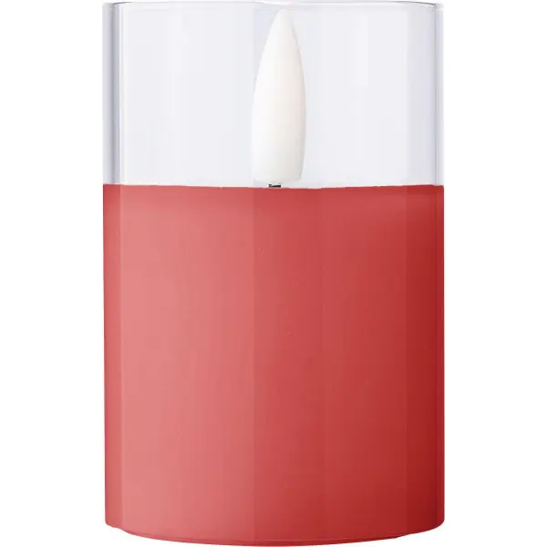 Candela LED SERIN in cera con effetto fiamma - Immagine 7