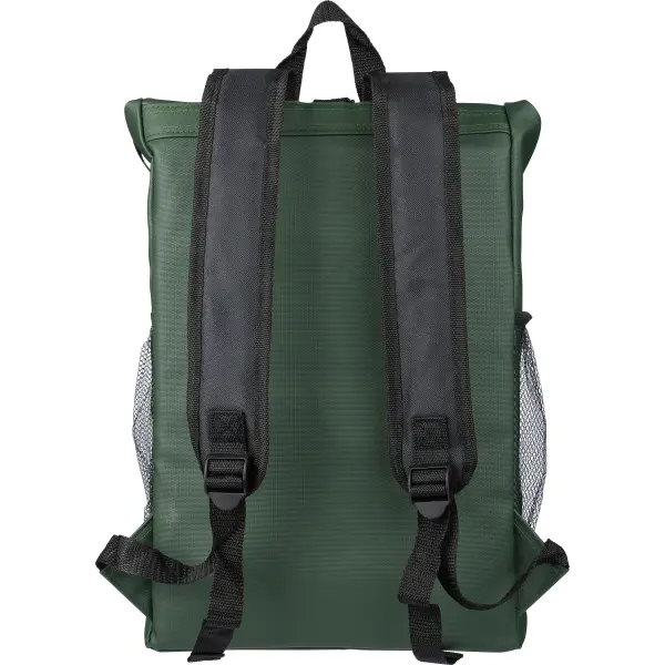 Zaino roll-top YANI rPET 600D personalizzabile - Immagine 4