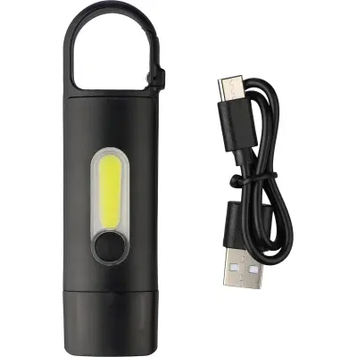 Mini torcia ZAI in ABS riciclato personalizzata - Immagine 4