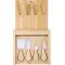 Tagliere formaggio ZEA in bambù 21,5x43,5x1,95 cm - Anteprima 3