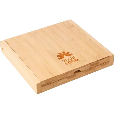 Tagliere formaggio ZEA in bambù 21,5x43,5x1,95 cm - Immagine 2