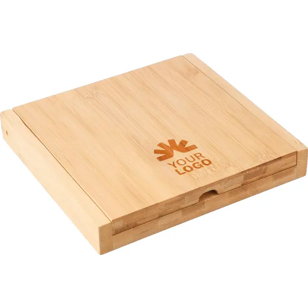Tagliere formaggio ZEA in bambù 21,5x43,5x1,95 cm - Immagine 2