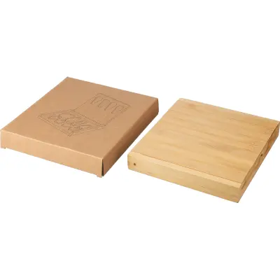 Tagliere formaggio ZEA in bambù 21,5x43,5x1,95 cm - Immagine 8