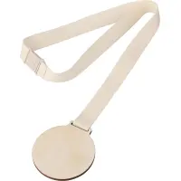 Medaglia in legno KOA 7 cm personalizzata con stampa