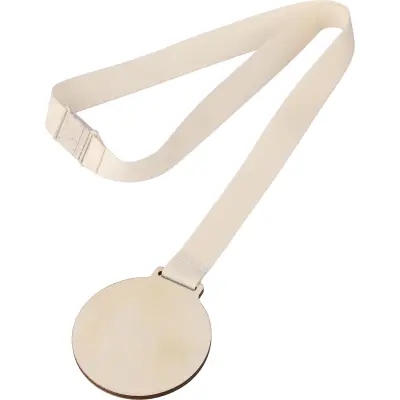 Medaglia in legno KOA 7 cm personalizzata con stampa - Immagine 1
