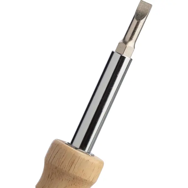 Set cacciaviti in legno LENI personalizzato con logo - Immagine 8