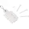 Set golf tee AVELINE in ABS riciclato personalizzato - Anteprima 1