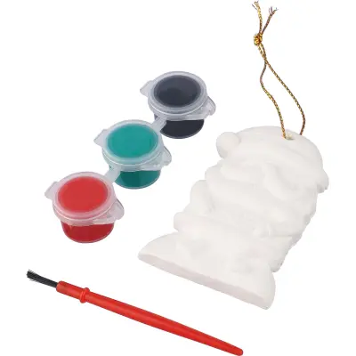 Set pittura ZINA babbo natale da dipingere promozionale