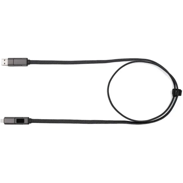 Cavo di ricarica THOR ECO 4-in-1 120 cm personalizzato - Immagine 1