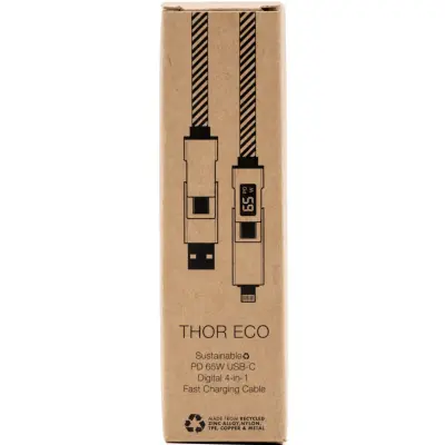 Cavo di ricarica THOR ECO 4-in-1 120 cm personalizzato - Immagine 7