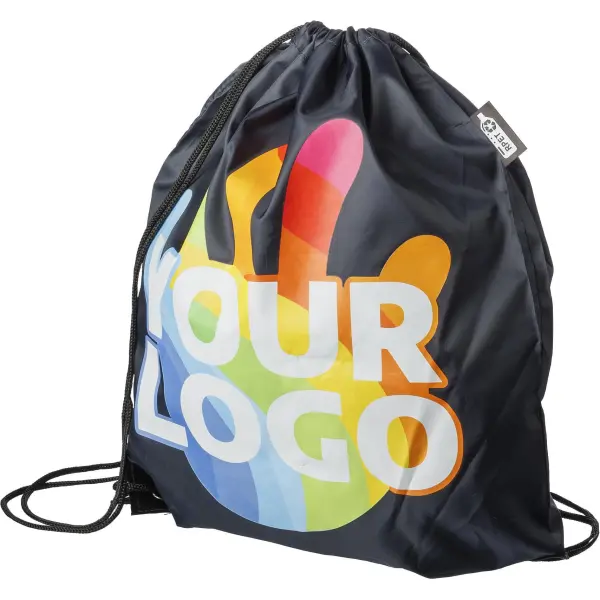 Zaino con coulisse ENRIQUE rPET 5 l personalizzabile - Immagine 8