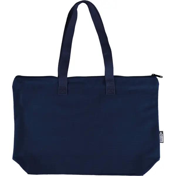 Shopper tote MALINA in policotone riciclato 330 g/m² - Immagine 12