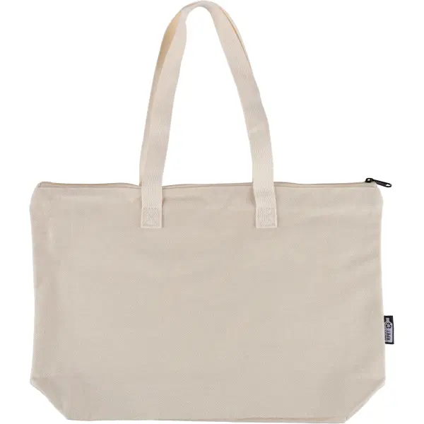 Shopper tote MALINA in policotone riciclato 330 g/m² - Immagine 17