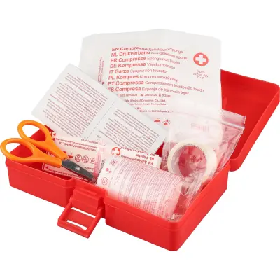 Kit primo soccorso AMINA in PP personalizzato - Immagine 1