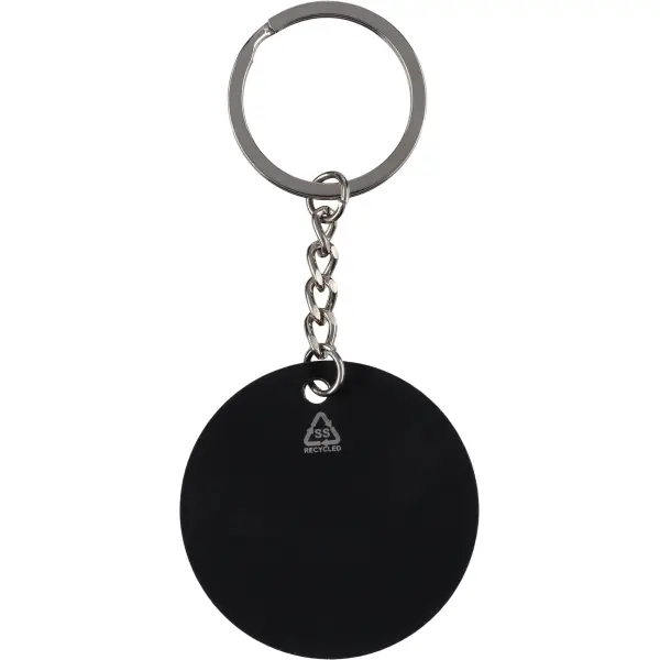 Portachiavi in metallo CIRO in acciaio inox riciclato - Immagine 4