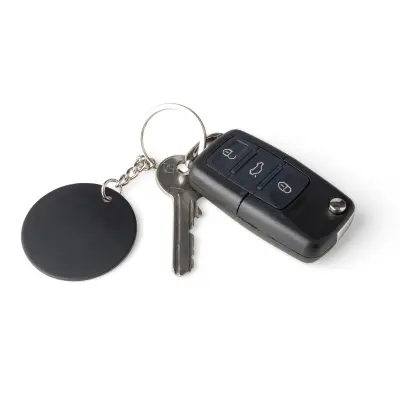 Portachiavi rettangolare JAX in acciaio inox riciclato - Immagine 3