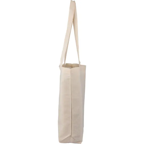 Shopping bag ISAK in cotone 140 g/m² con il tuo logo - Immagine 3