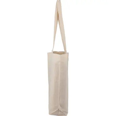 Shopping bag ISAK in cotone 140 g/m² con il tuo logo - Immagine 5