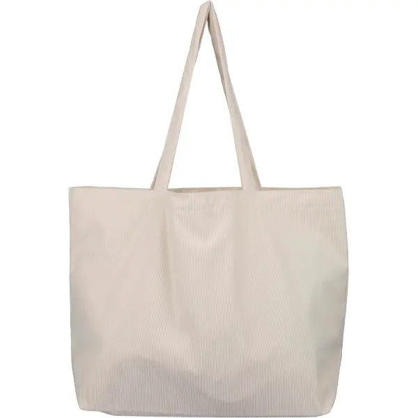 Borsa tote TINO in velluto a coste personalizzabile - Immagine 4