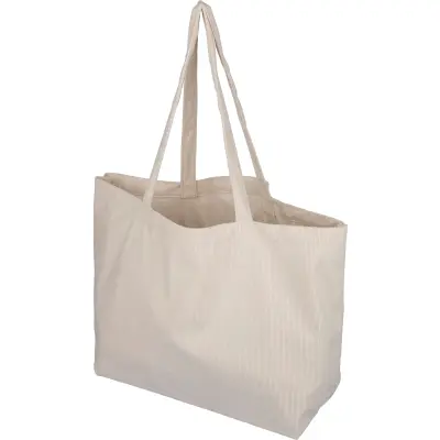 Borsa tote TINO in velluto a coste personalizzabile - Immagine 1