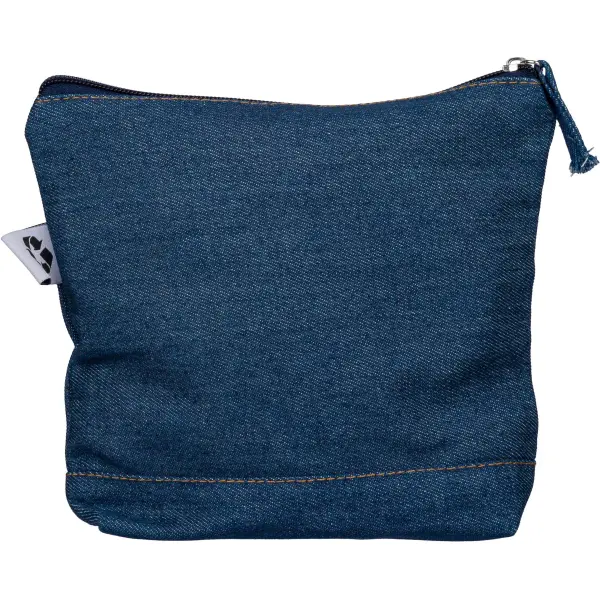 Beauty case ORIN in denim riciclato 21 x 18,5 cm - Immagine 4