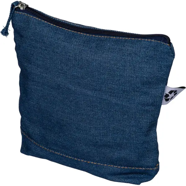 Beauty case ORIN in denim riciclato 21 x 18,5 cm - Immagine 1