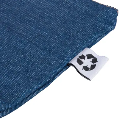 Beauty case ORIN in denim riciclato 21 x 18,5 cm - Immagine 6