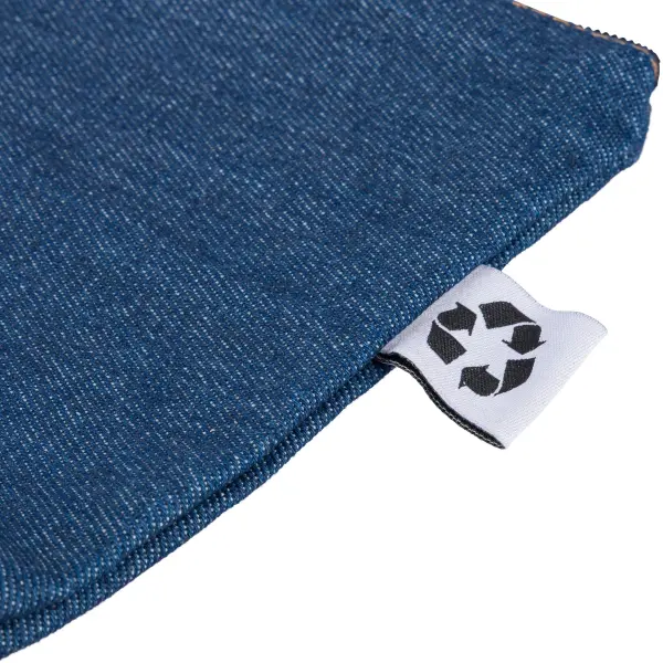 Beauty case ORIN in denim riciclato 21 x 18,5 cm - Immagine 6