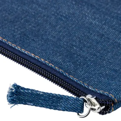 Beauty case ORIN in denim riciclato 21 x 18,5 cm - Immagine 7
