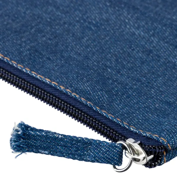 Beauty case ORIN in denim riciclato 21 x 18,5 cm - Immagine 7
