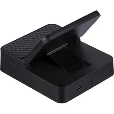 Caricabatterie wireless ELIAS 3-in-1 in ABS riciclato - Immagine 7