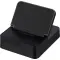 Caricabatterie wireless ELIAS 3-in-1 in ABS riciclato - Anteprima 1