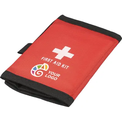 Kit primo soccorso KAIRO rPET 17 pezzi promozionale - Immagine 1