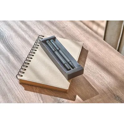 Set scrittura ADEL in metallo riciclato con stampa - Immagine 7