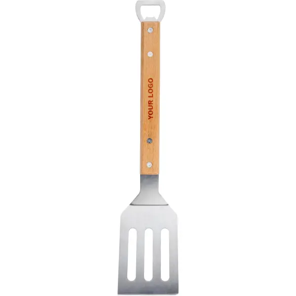 Spatola inox SAPHIRA con apribottiglie personalizzata - Immagine 2