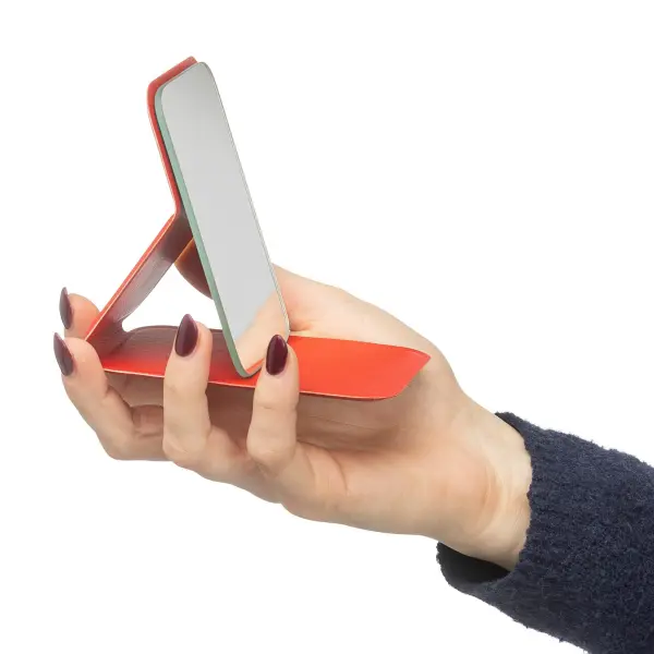 Specchietto in vetro MIO in PU riciclato personalizzato - Immagine 3