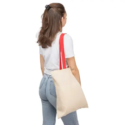 Shopping bag in cotone MARIS 140 g/m² personalizzabile - Immagine 8
