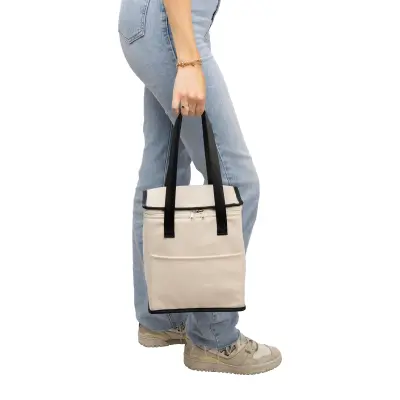 Borsa termica ADIRA in PU riciclato 9 L personalizzata - Immagine 6