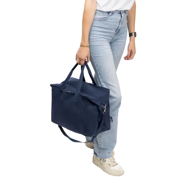 Borsa termica LUZ riciclata 330 g/m² con logo - Immagine 10